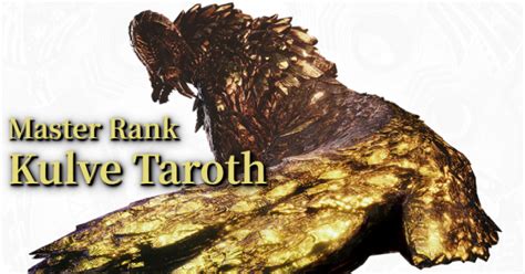 How to Beat MR Kulve Taroth .